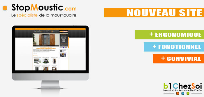 Nouveau site internet moustiquaire